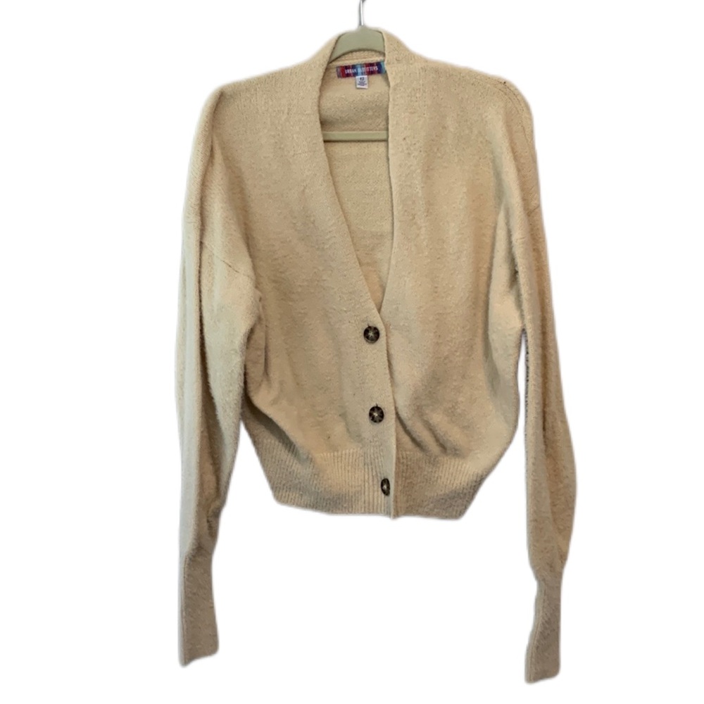 Urban Outfitters Cream Cardigan Sweater